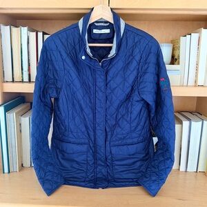 Peter Millar Navy Quilted Jacket MPCC Monterey Peninsula CC Women’s S